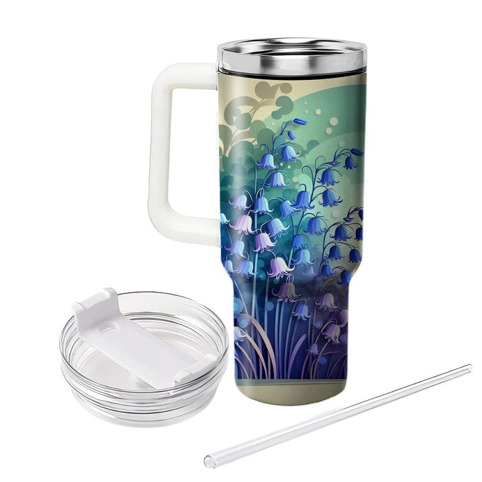 Bluebell Dreamscape  Unique Tumblers