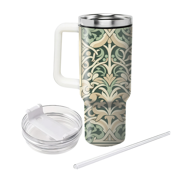 Vintage Trellis  Custom Tumblers