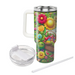 Spring Picnic Delight  Personalized Tumblers