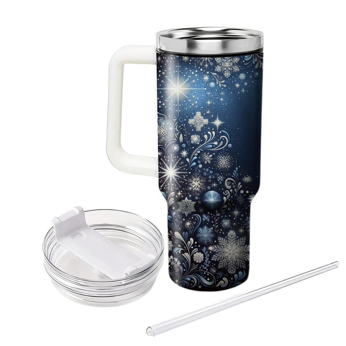 Winter Night Sparkle  Insulated Tumblers