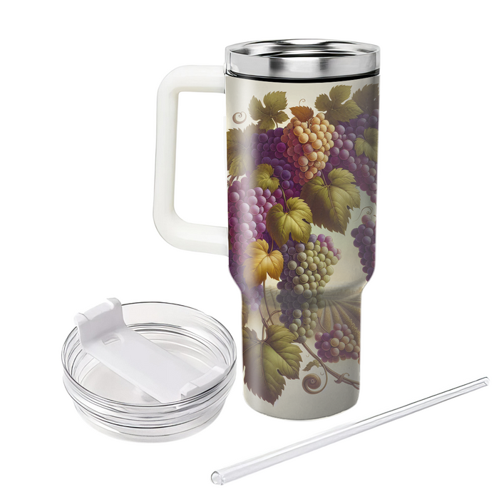 Autumn Scenic Vineyard  Travel Tumblers