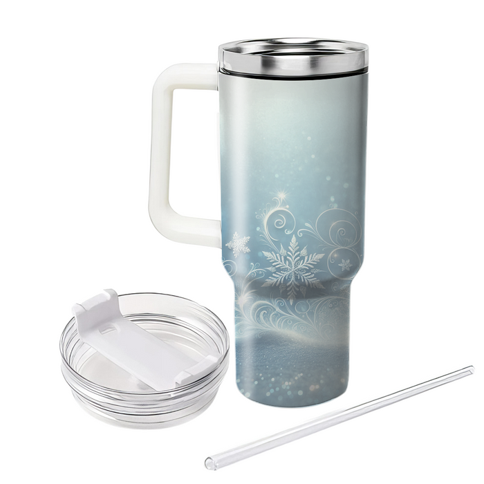 Winter Frosted Dreams  Personalized Tumblers