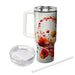 Vivid Poppy Parade  Decorative Tumblers