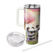 Whimsical Panda Picnic  Travel Tumblers