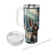 Winter Cabin Escape  Custom Tumblers