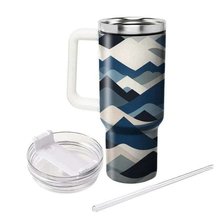 Abstract Mountain Silhouettes  Insulated Tumblers