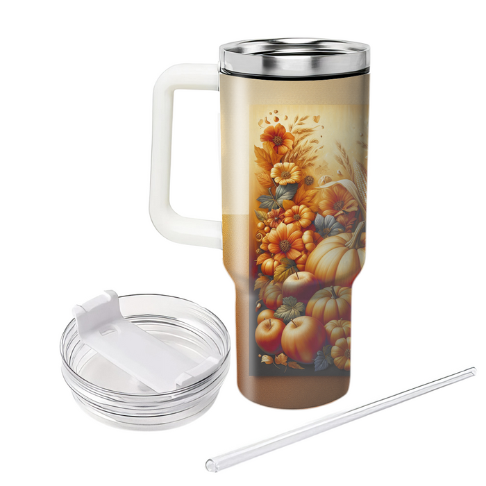 Autumn Harvest Festival  Personalized Tumblers