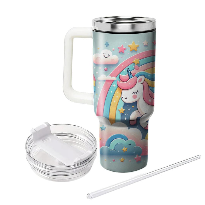 Whimsical Unicorn  Insulated Tumblers