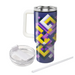 Geometric Rhombus Dance  Custom Tumblers