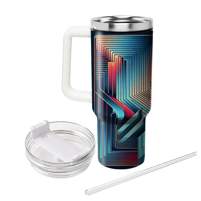 Futuristic Spectrum  Tumbler Cups