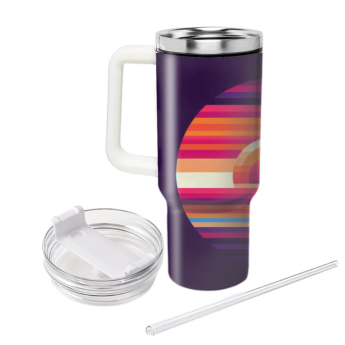 Sunset Horizon Pattern  Insulated Tumblers