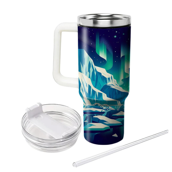 Winter Arctic Chill  Travel Tumblers