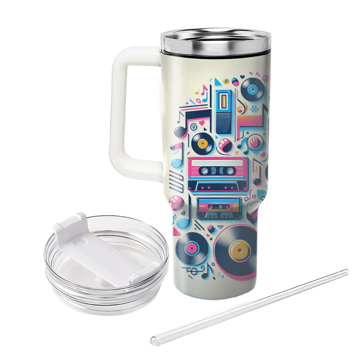 Bright Retro Music  Tumblers For Gifts