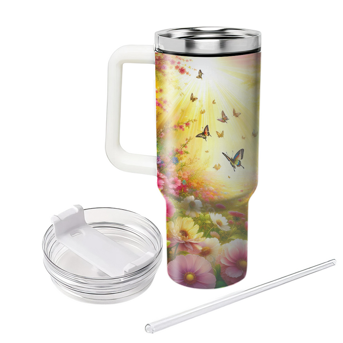 Spring Garden Bloom  Custom Tumblers