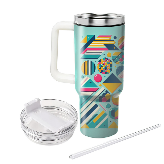 Geometric Pattern Party  Tumbler Cups