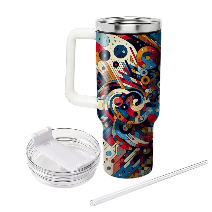 Abstract Art Explosion  Decorative Tumblers