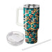 Geometric Mosaic Tiles  Tumblers For Gifts