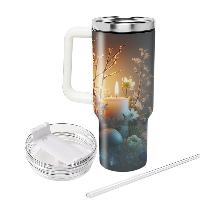 Vibrant Imbolc Awakening Tumblers With Lids