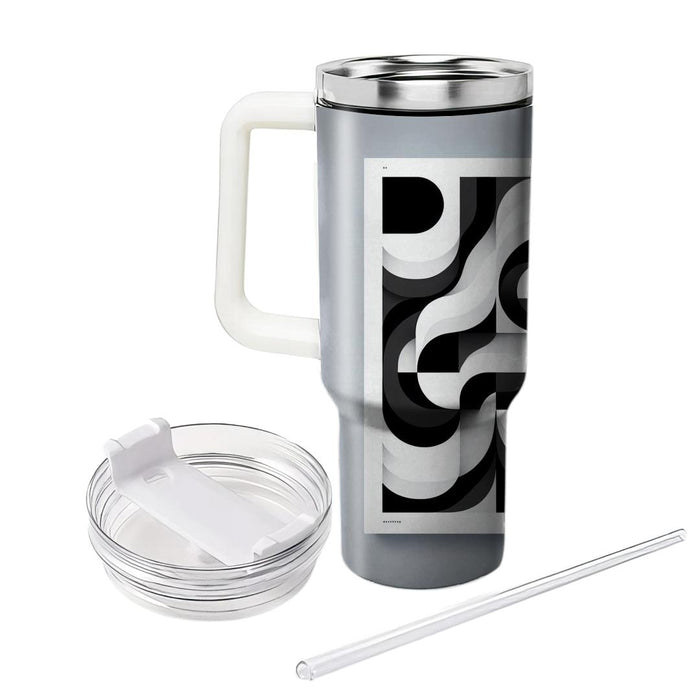 Modern Checkerboard  Travel Tumblers