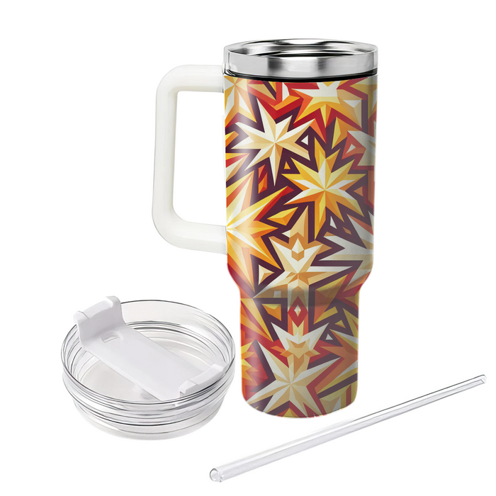 Tessellated Star Pattern  Decorative Tumblers