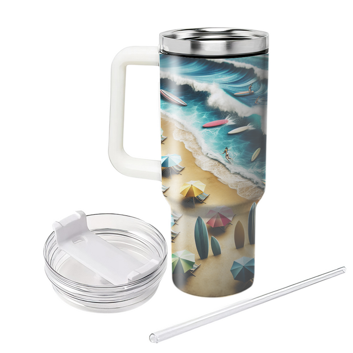 Summer Waves Adventure  Personalized Tumblers