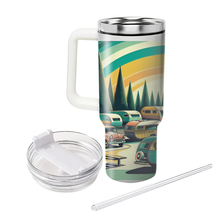 Vintage Caravan Adventure  Tumblers For Gifts