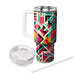 Bold Retro Patterns  Custom Tumblers