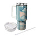 Whimsical Cloud Design  Insulated Tumblers