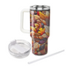 Autumn Leaf Mosaic  Personalized Tumblers