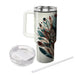 Free Spirit Feathers  Tumblers With Lids