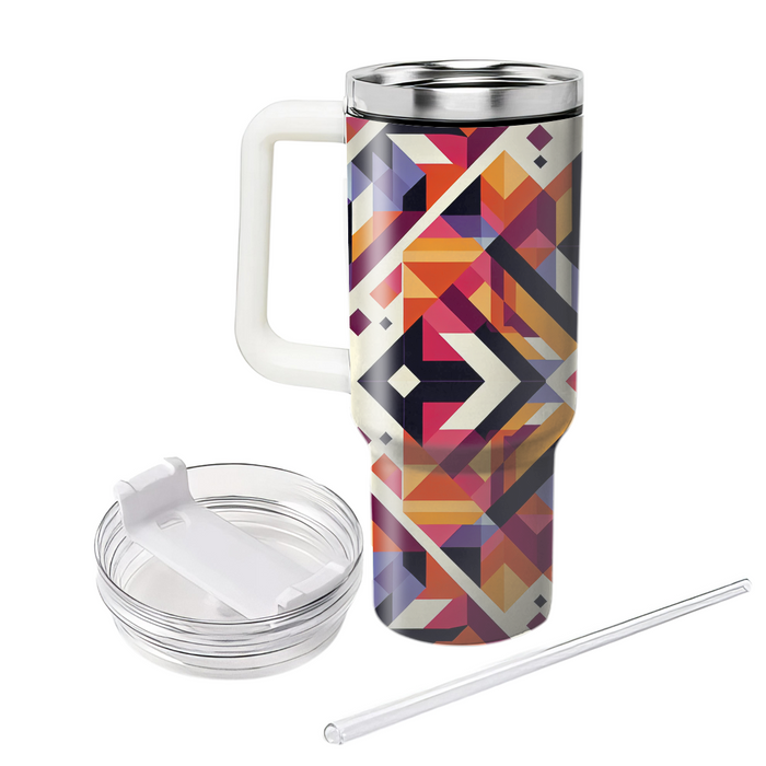 Kaleidoscope Diamond Dream Custom Tumblers