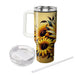 Blooming Sunflower Dream  Decorative Tumblers