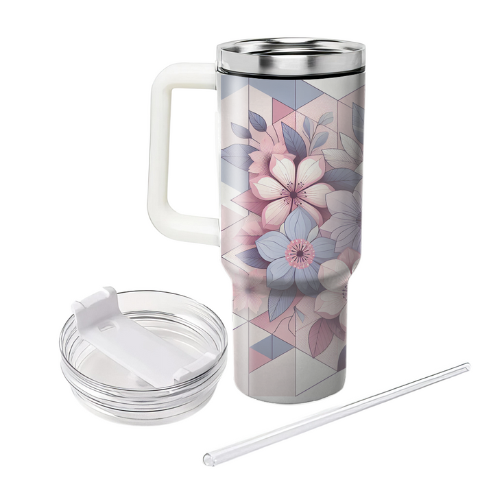 Soft Blossom Floral  Insulated Tumblers