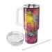 Joyful Blooms - A Holi Festival  Decorative Tumblers