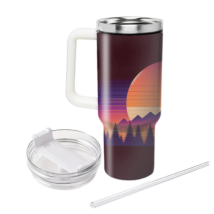 Sunset Silhouette  Custom Tumblers