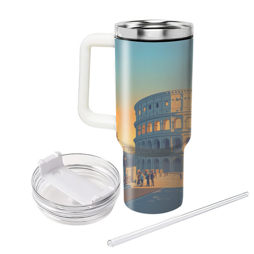 Colosseum Tumblers With Lids