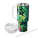 Tropical Paradise Leaves  Decorative Tumblers