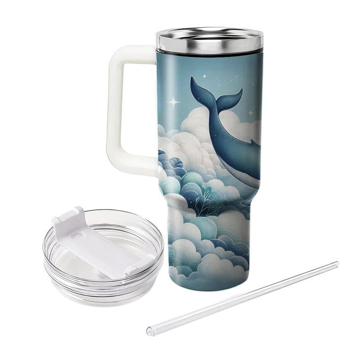 Whimsical Whale Tale  Custom Tumblers