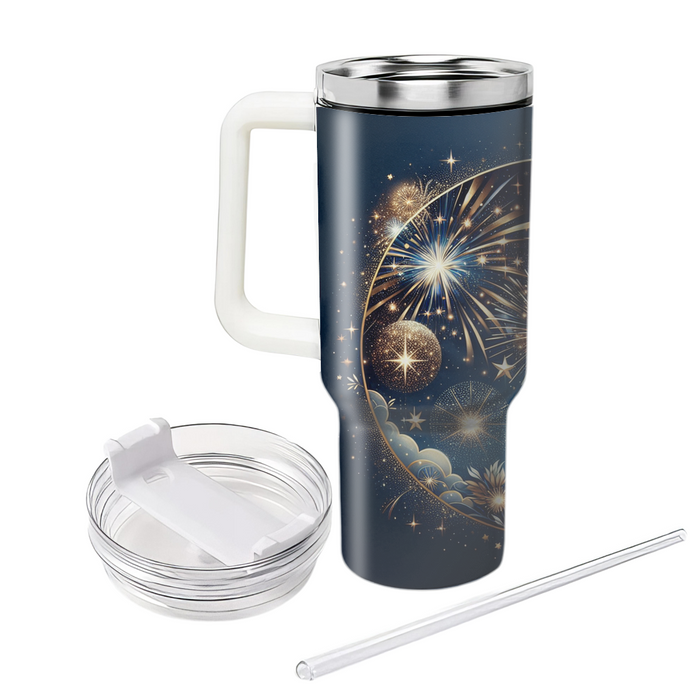 Starlit Dreams - New Year’s Eve  Decorative Tumblers