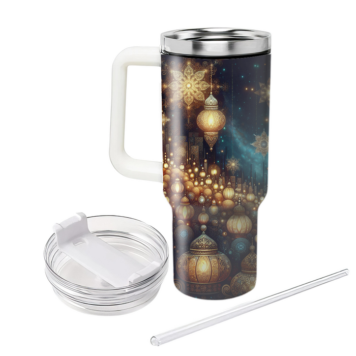 Harmony Of Lights - Winter Solstice  Decorative Tumblers