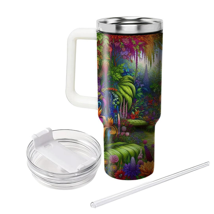 Botanical Garden Fantasy  Decorative Tumblers