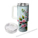 Vibrant Cherry Blossom  Decorative Tumblers