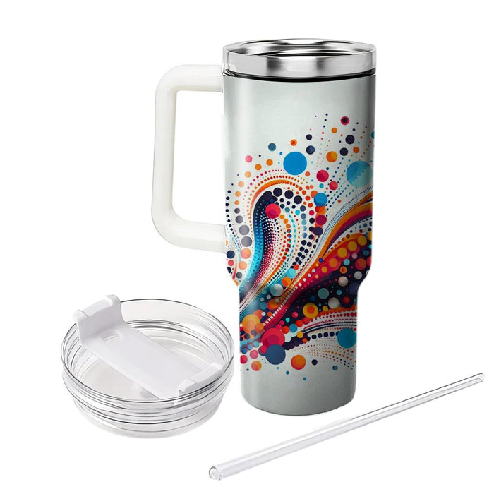 Dynamic Dots  Insulated Tumblers