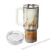 Gentle Giraffe Meadow  Decorative Tumblers