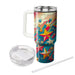 Whimsical Retro Stars  Custom Tumblers