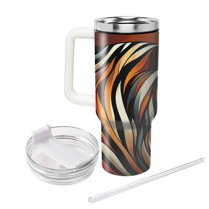 Abstract Tiger Stripes  Tumblers For Gifts