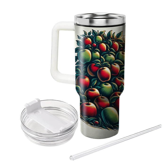 Autumn Apple Orchard  Decorative Tumblers