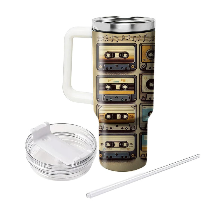 Vintage Cassette Mixtape  Custom Tumblers