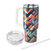 Angular Mosaic Fusion  Decorative Tumblers