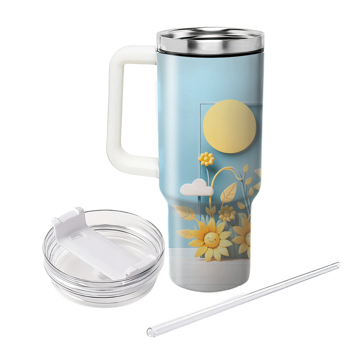 Whimsical Sunflower Dreams  Tumblers For Gifts